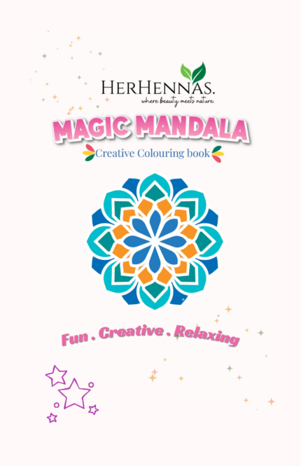 Magic Mandala colouring book